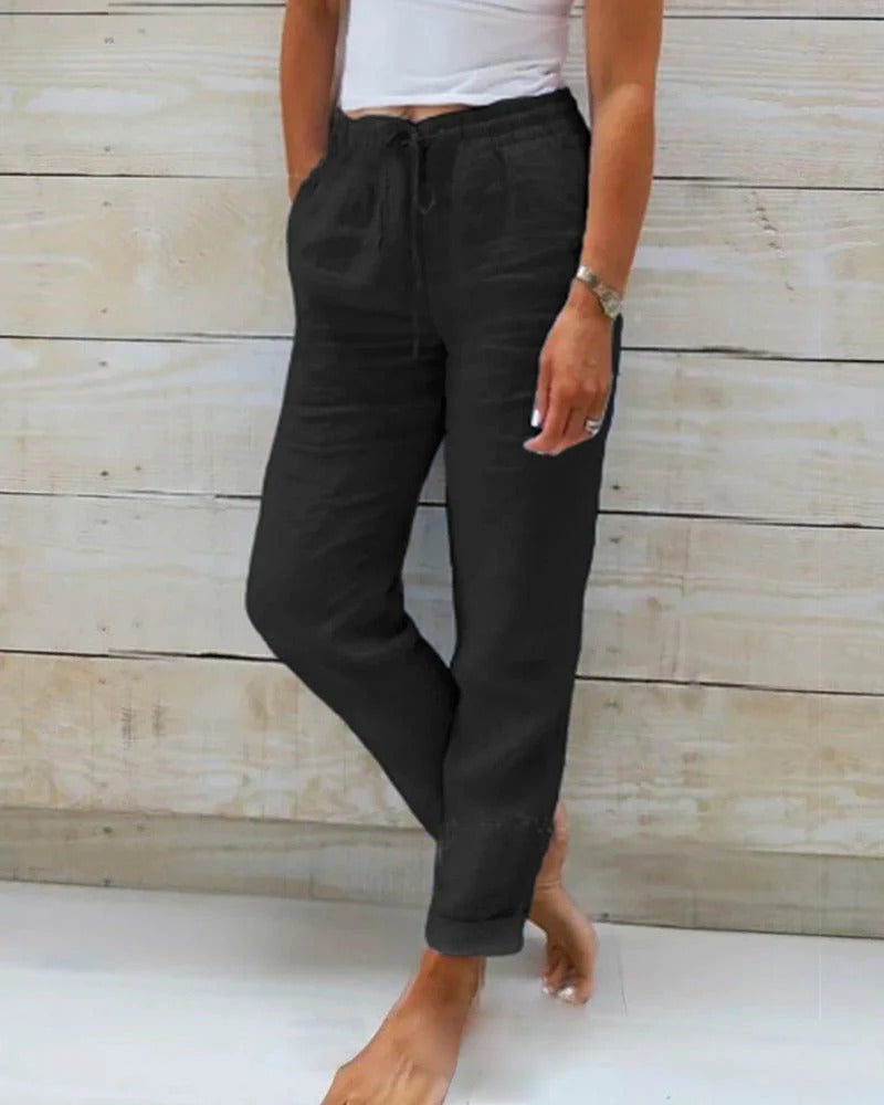 Amara Breeze / Pantalón de Lino y Algodón para Mujer