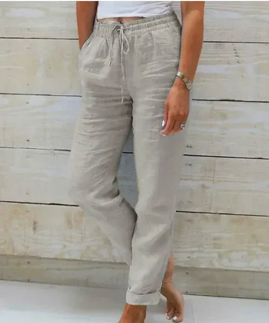 Amara Breeze / Pantalón de Lino y Algodón para Mujer