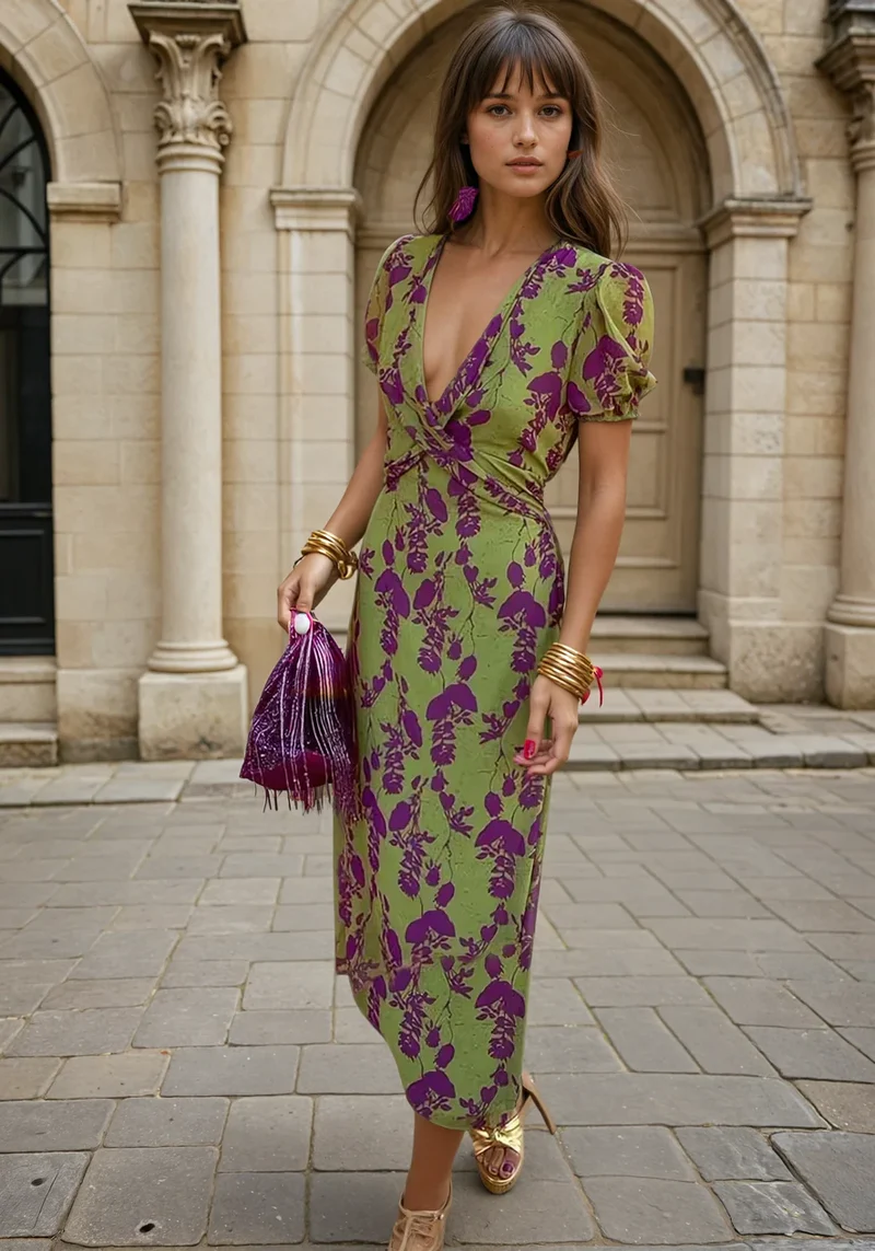 Amalfi / Vestido floral de verano
