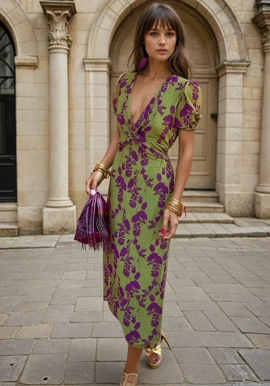 Amalfi / Vestido floral de verano