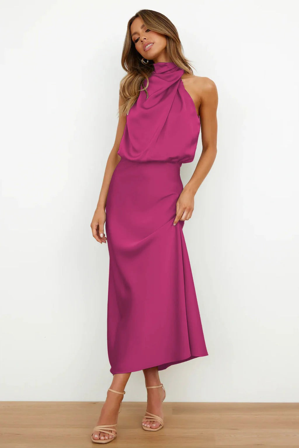 Luna / Vestido largo elegante para verano 🌙✨