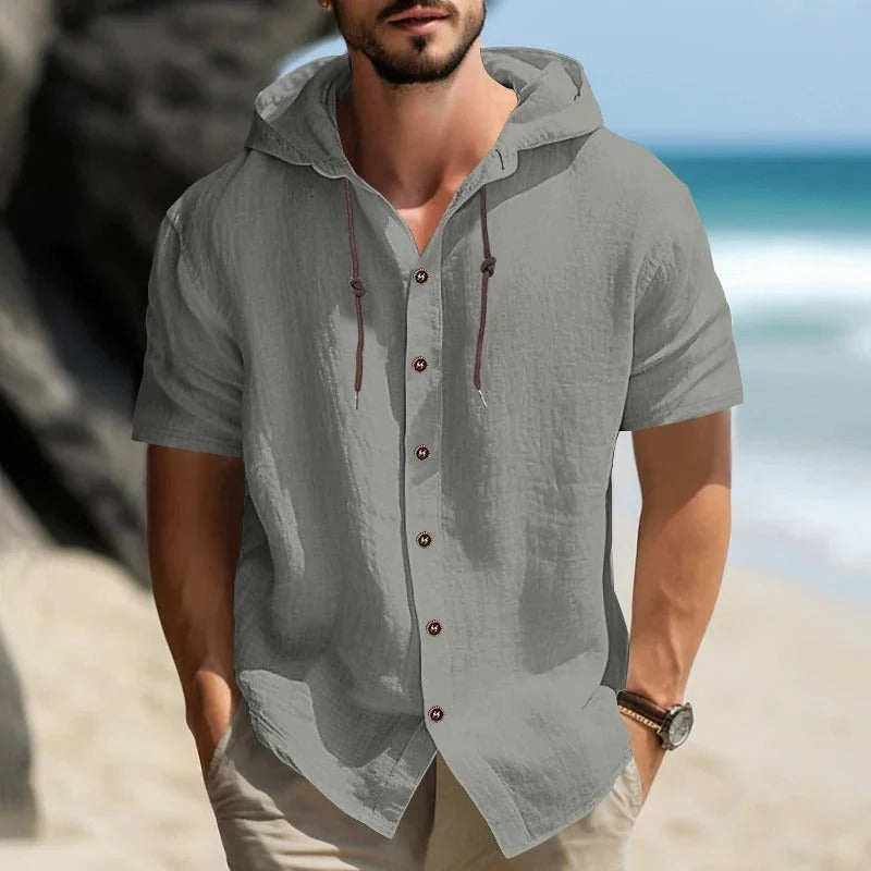 Lorenzo / Camisa ligera con capucha