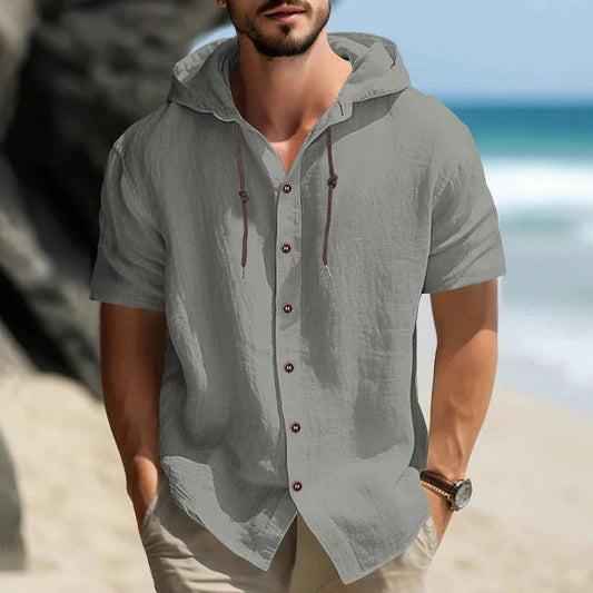 Lorenzo / Camisa ligera con capucha