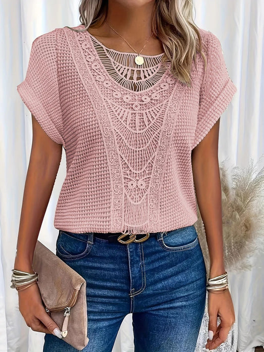 Luar / Blusa Bohemia de Encaje