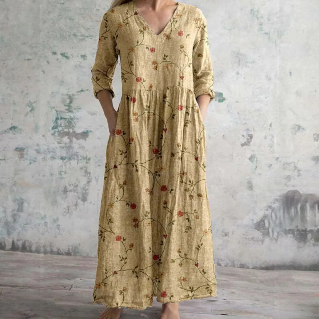 Nora / Vestido floral elegante y ligero