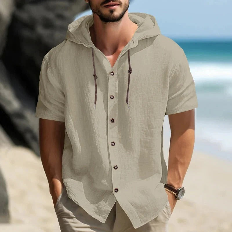 Lorenzo / Camisa ligera con capucha