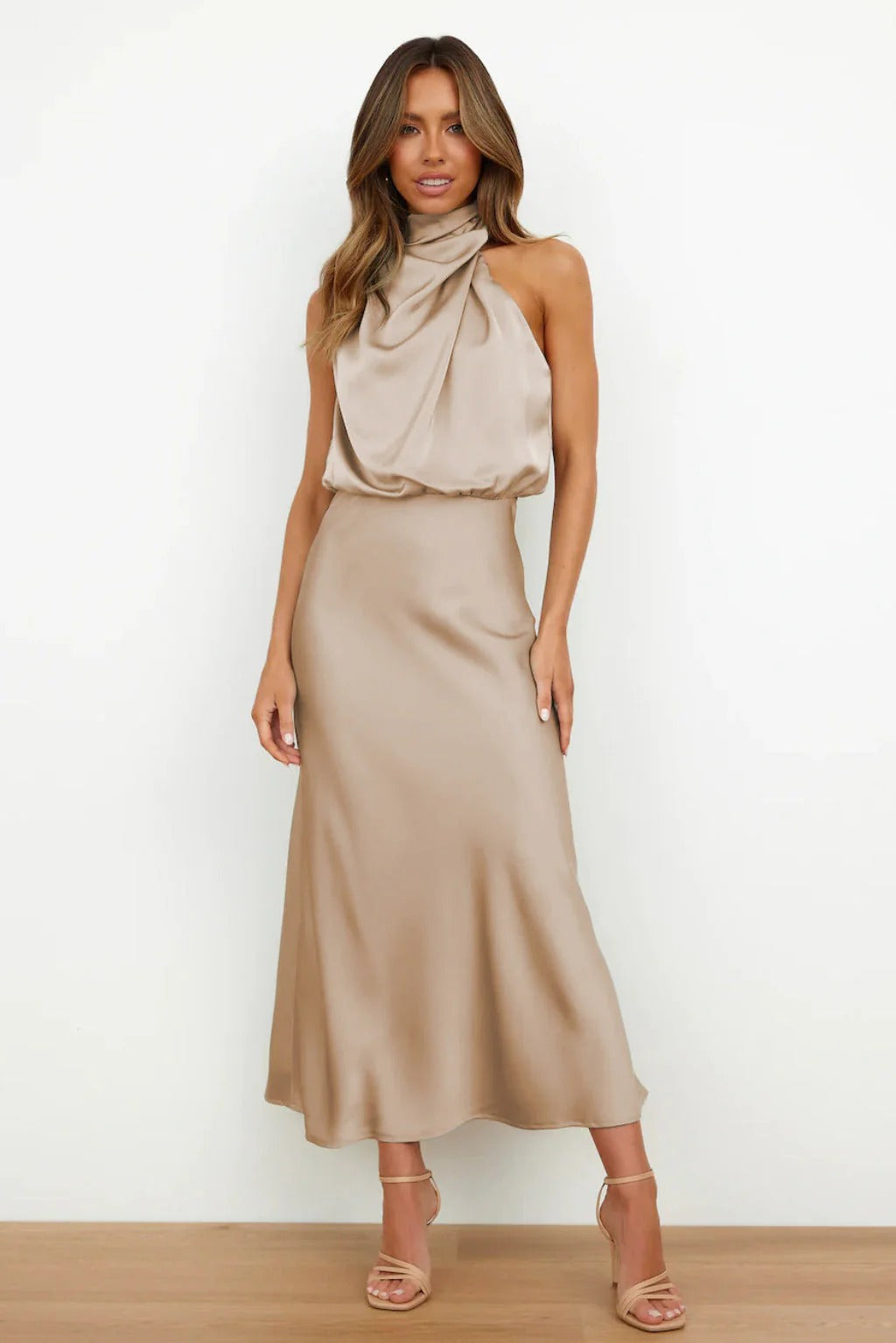 Luna / Vestido largo elegante para verano 🌙✨
