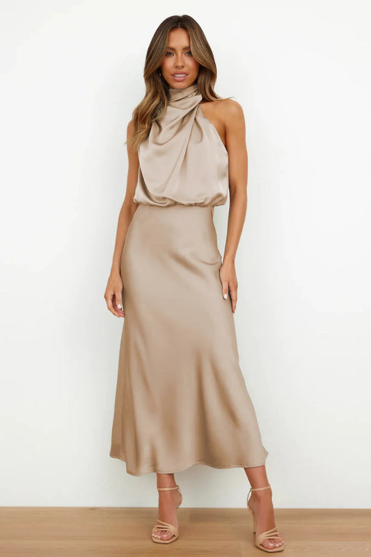 Luna / Vestido largo elegante para verano 🌙✨