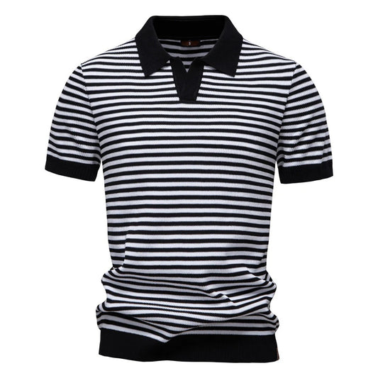 Iván / Polo de Punto Fino a Rayas