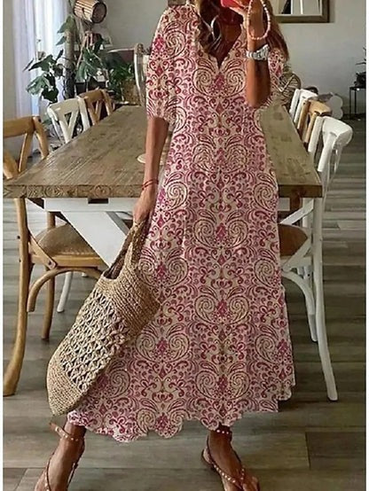 Diane / Vestido largo bohemio