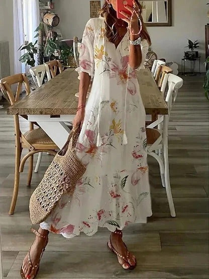 Diane / Vestido largo bohemio
