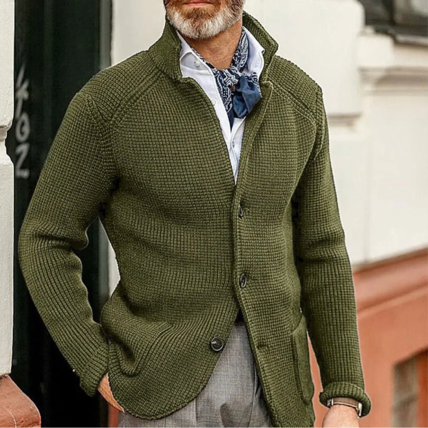 Dante / Cárdigan Esencial para el Hombre Moderno