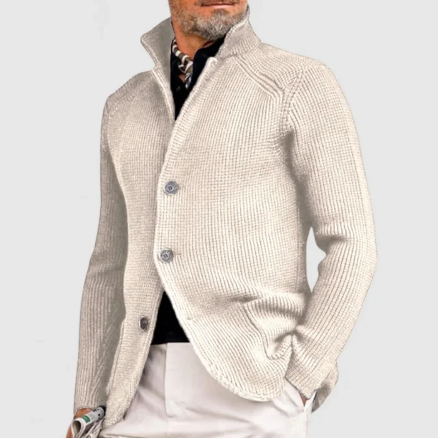 Dante / Cárdigan Esencial para el Hombre Moderno