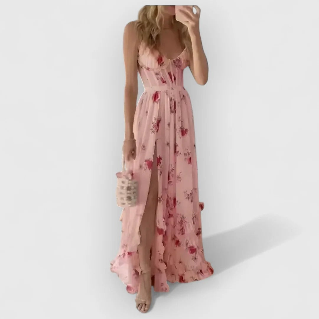 Elina / Vestido floral elegante