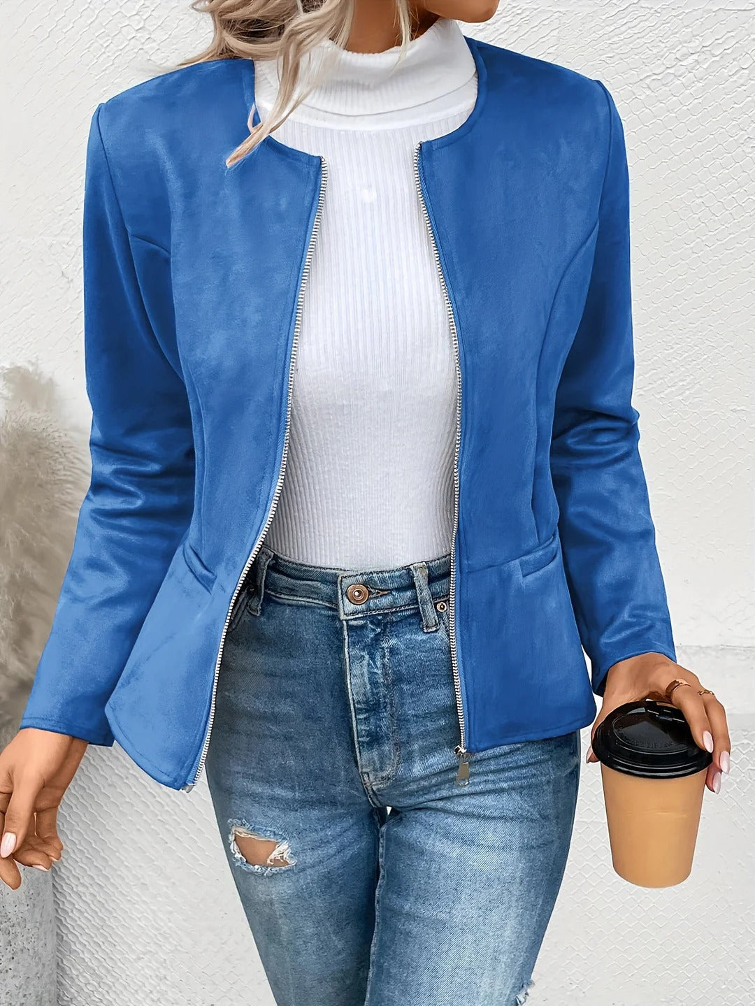 Máxima / Chaqueta Slim Fit Elegante