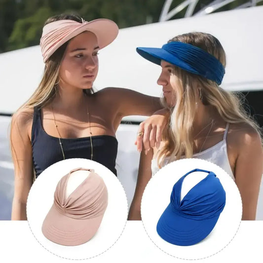 Lira / Visera elegante con apertura para coleta