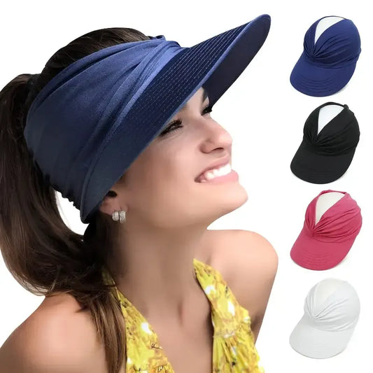 Lira / Visera elegante con apertura para coleta