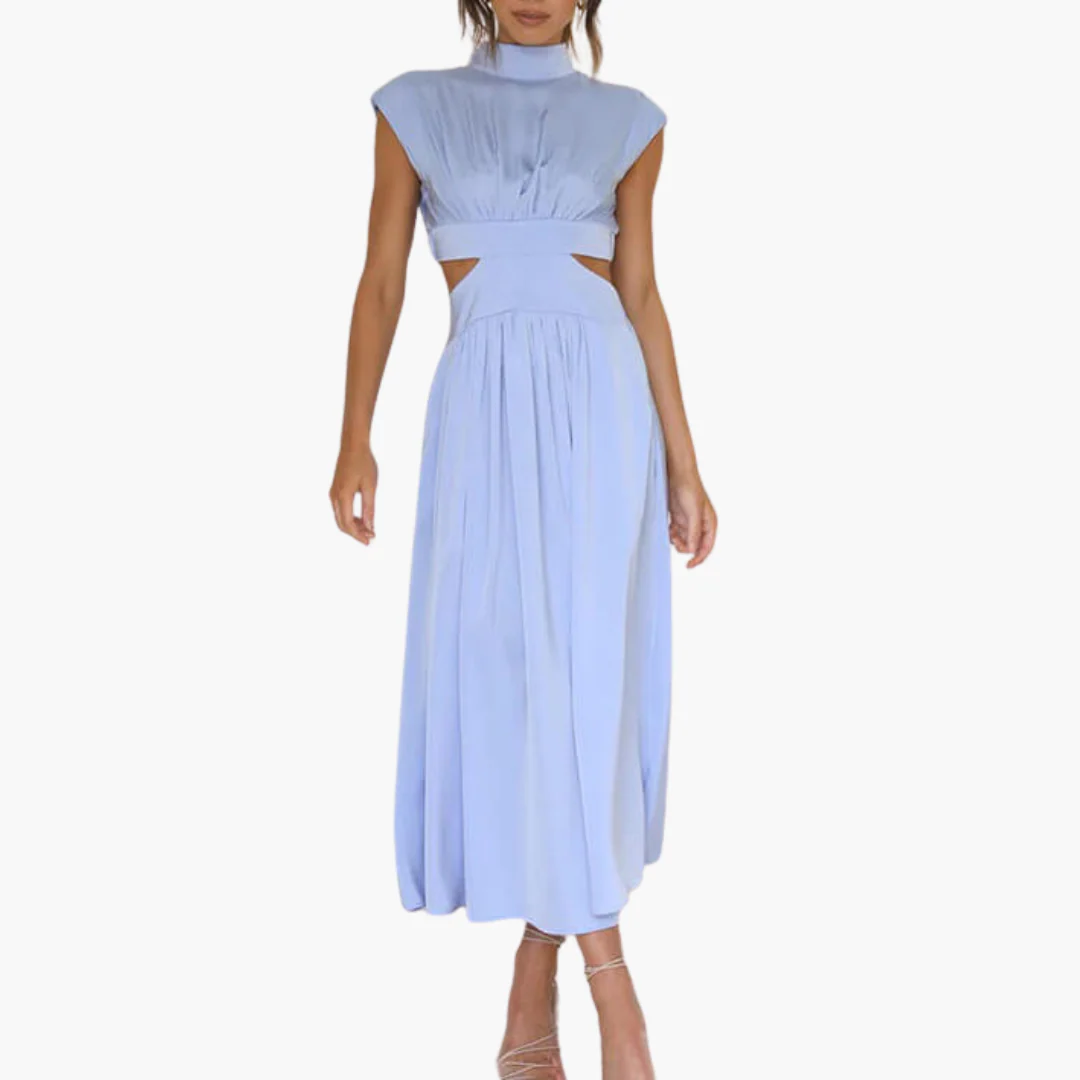 Marlene / Vestido plisado elegante