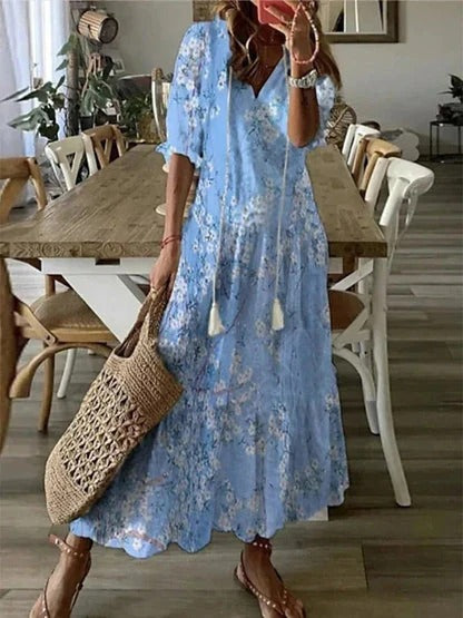 Diane / Vestido largo bohemio
