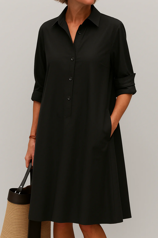 Lara / Vestido Camisero con Botones