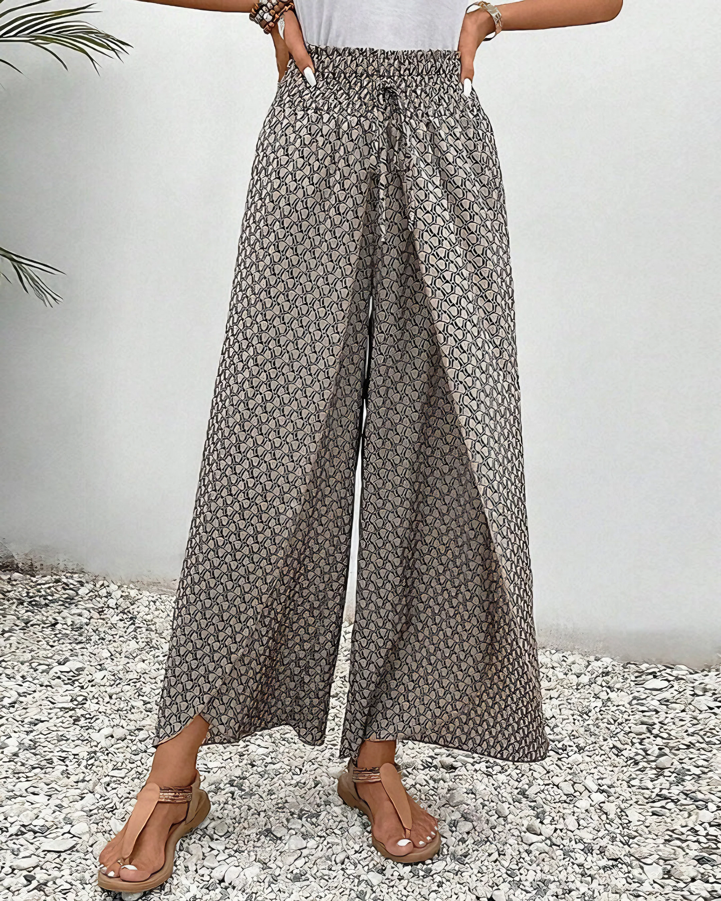 Elina / Pantalones anchos casuales