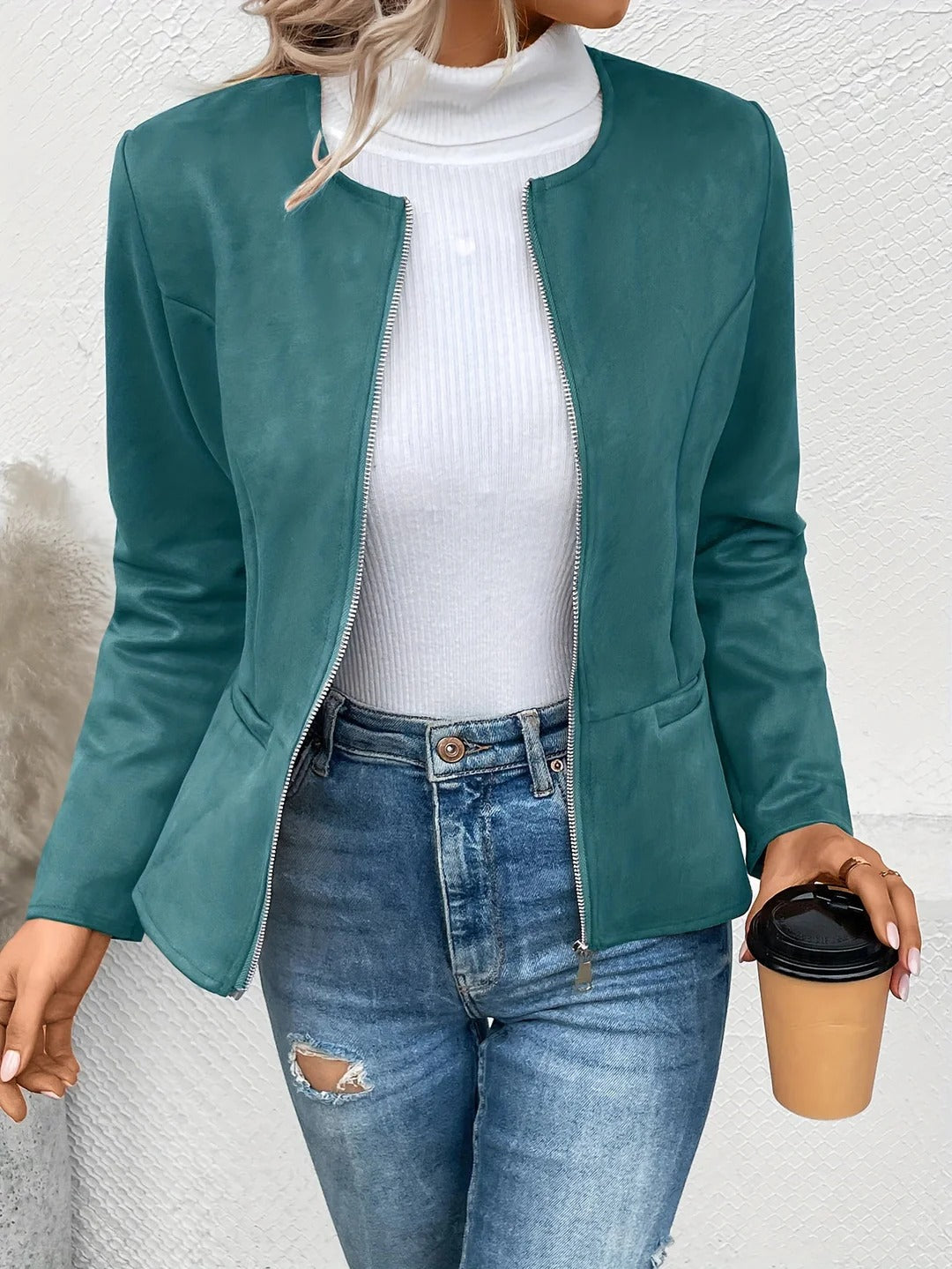 Máxima / Chaqueta Slim Fit Elegante