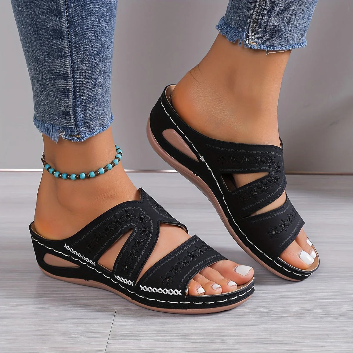 Llerira / Sandalias casuales con plataforma
