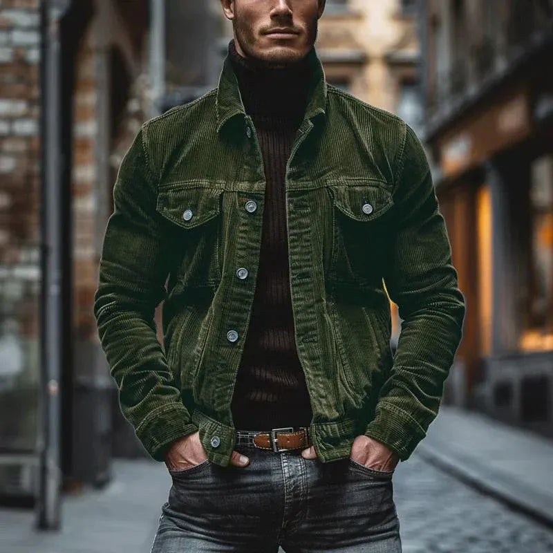 Kael / Chaqueta Retro de Pana