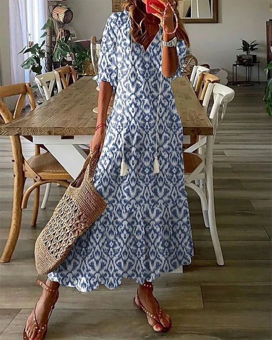 Diane / Vestido largo bohemio