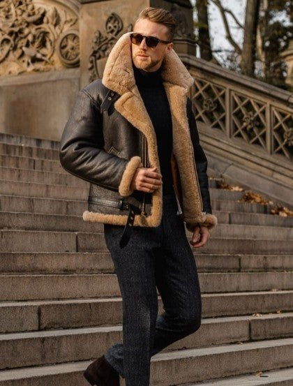 Axel / Chaqueta de piel de oveja