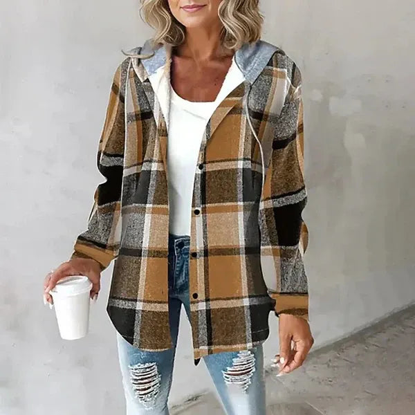 Lía / Chaqueta de Primavera con Capucha