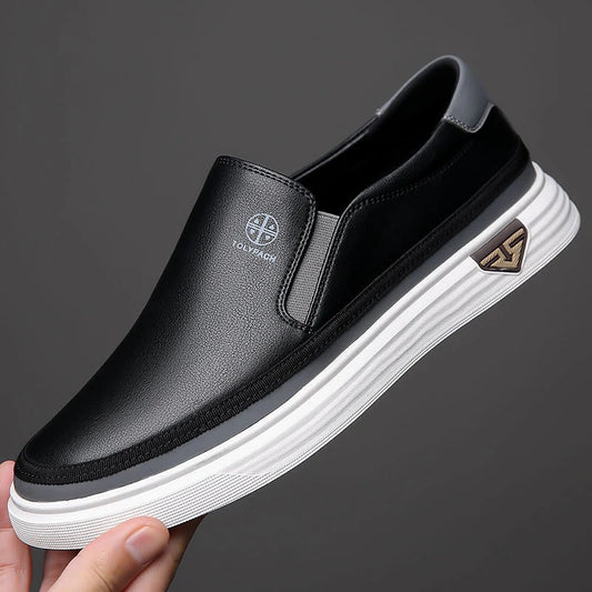 Royalstride™ / Mocasines de Cuero Italiano