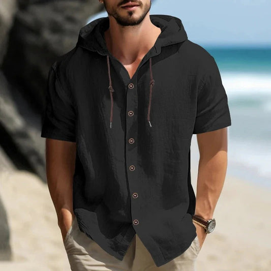 Lorenzo / Camisa ligera con capucha