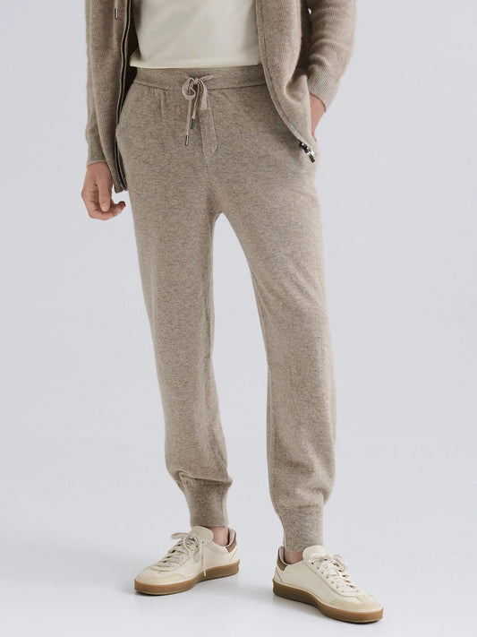 Pantalón Esencia Beige / Cachemira de Lujo para Estilo y Confort Diario
