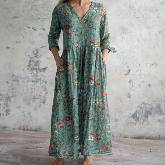 Nora / Vestido floral elegante y ligero