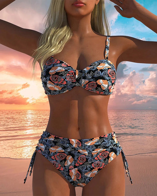 Casualina / Bikini sexy casual de dos piezas