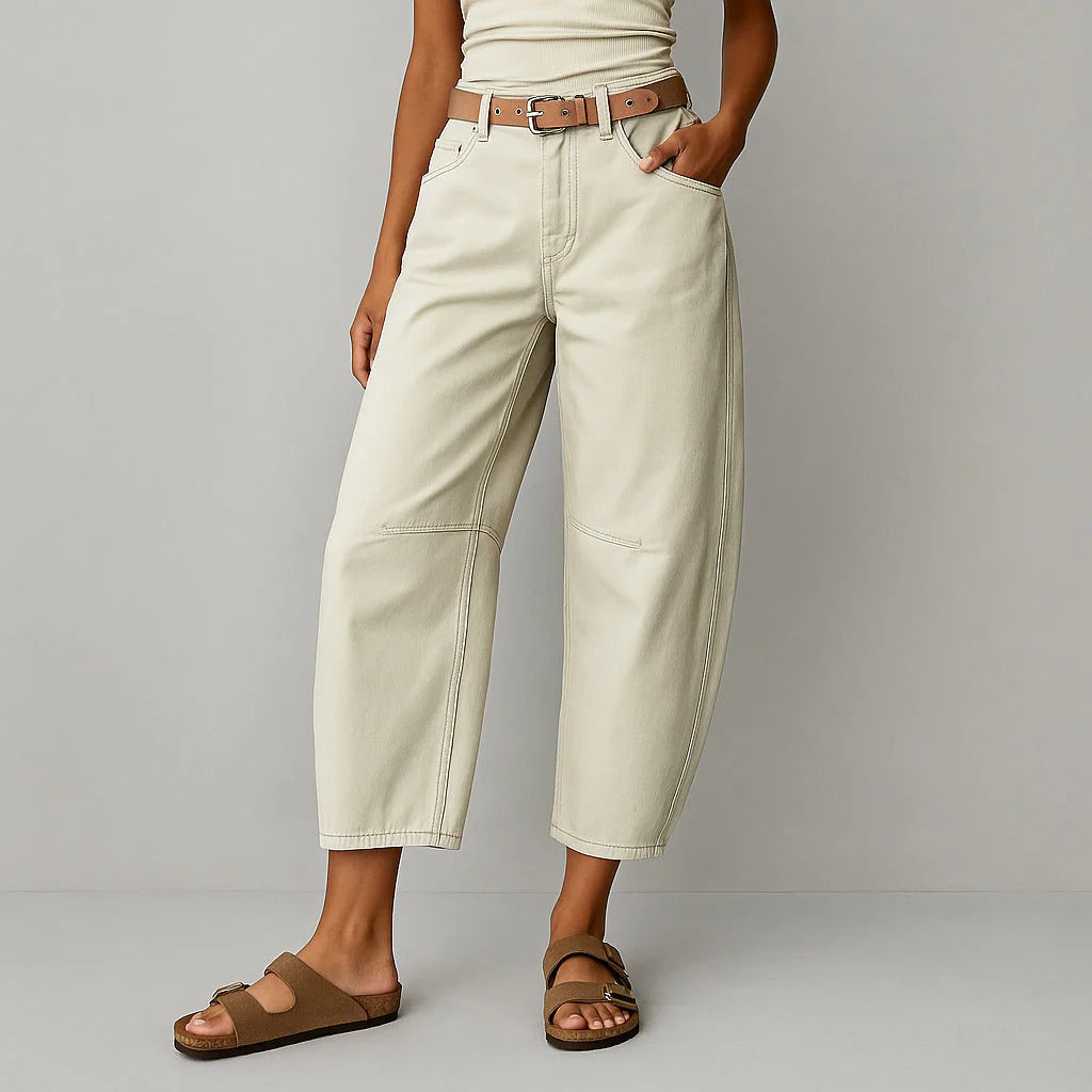 Mariposa / Pantalón Ancho de Estilo Relajado