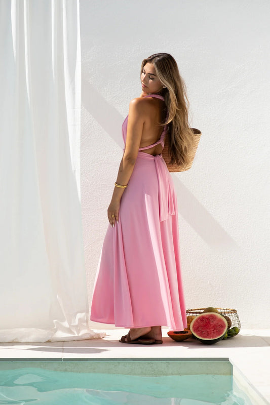 Zahara / Vestido largo trenzado