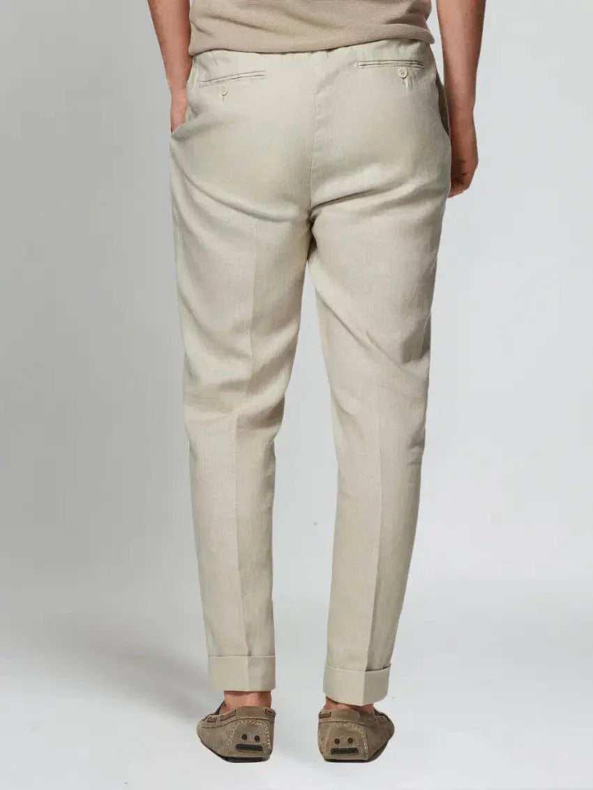 Tony / Pantalón de Lino Fresco y Estilo Natural