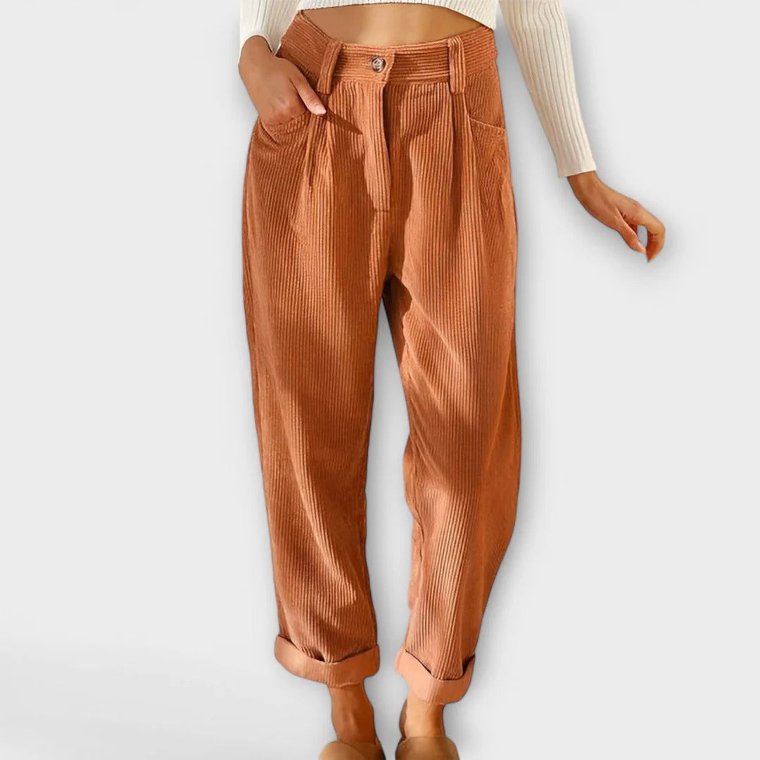 Liora / Pantalones de pana modernos