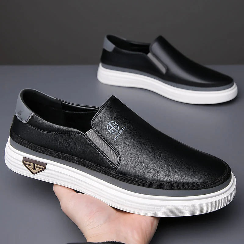 Royalstride™ / Mocasines de Cuero Italiano