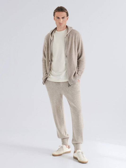 Pantalón Esencia Beige / Cachemira de Lujo para Estilo y Confort Diario