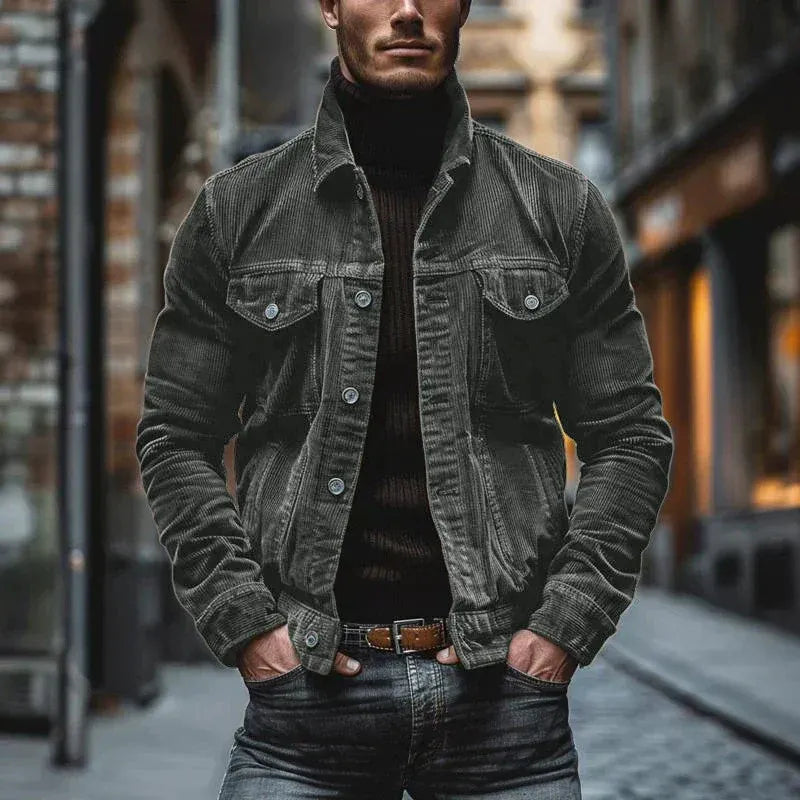 Kael / Chaqueta Retro de Pana