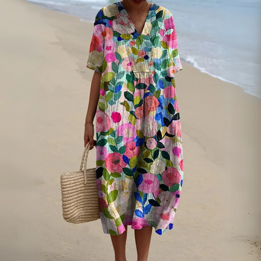 Sayen / Vestido floral vintage