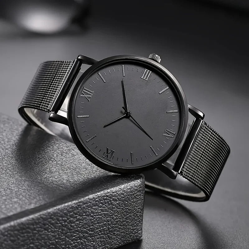 Dúo Vitalis™ / Reloj y Pulsera de Cuarzo para Hombre