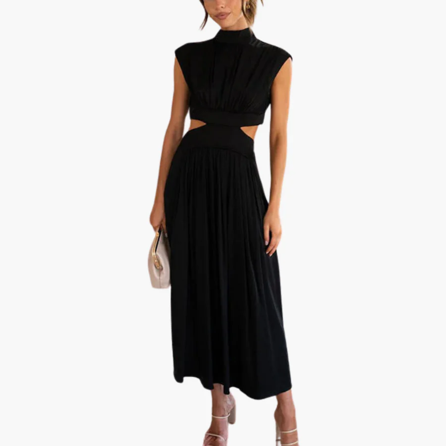 Marlene / Vestido plisado elegante