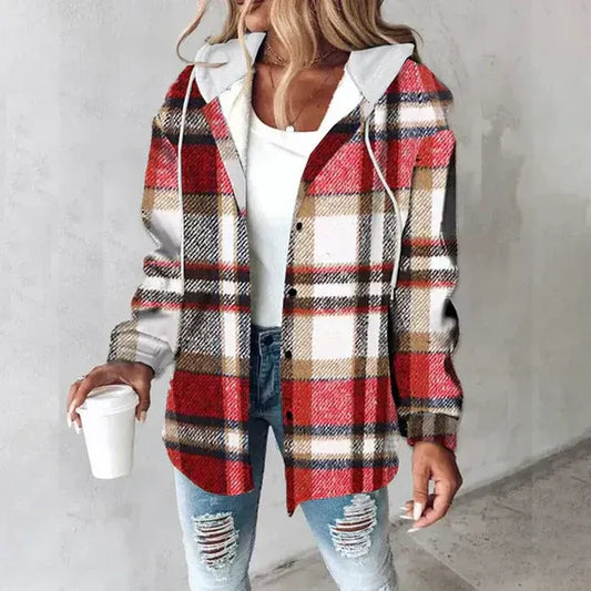 Lía / Chaqueta de Primavera con Capucha