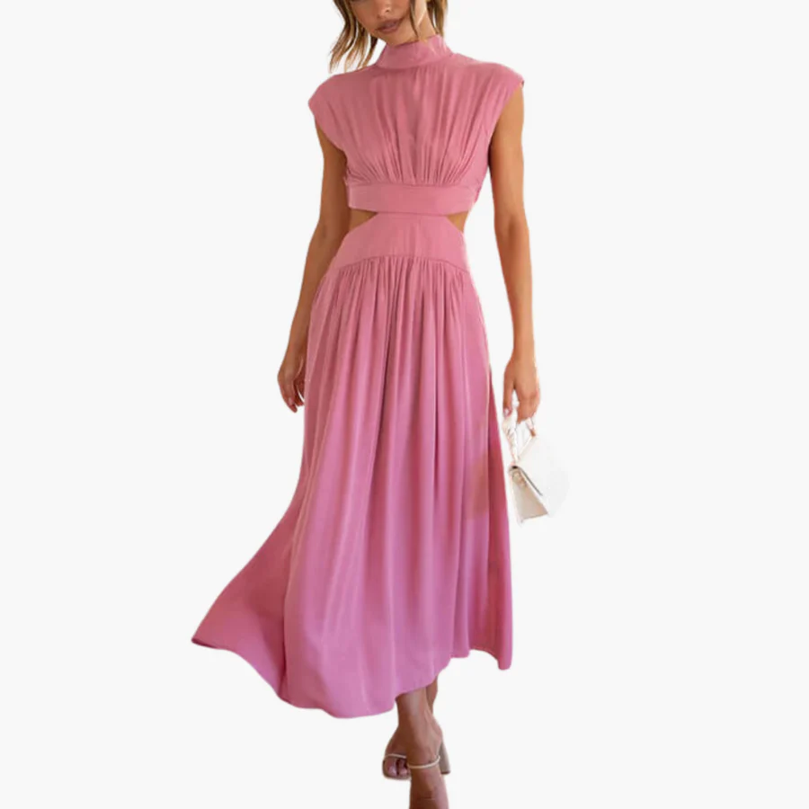 Marlene / Vestido plisado elegante