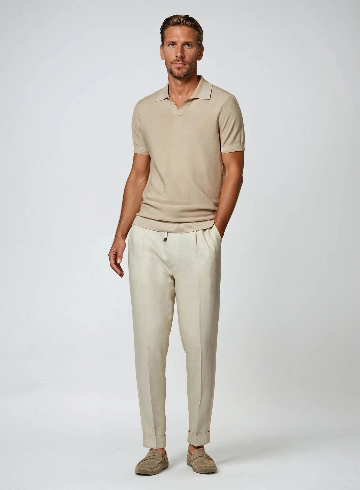 Tony / Pantalón de Lino Fresco y Estilo Natural