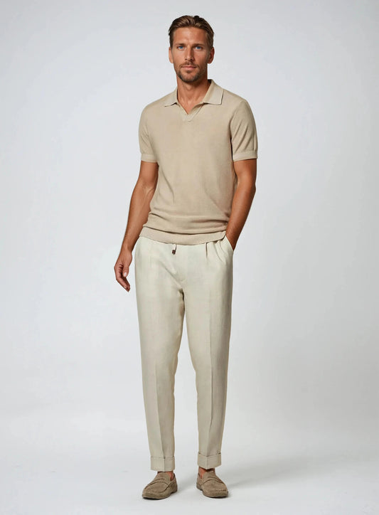 Tony / Pantalón de Lino Fresco y Estilo Natural